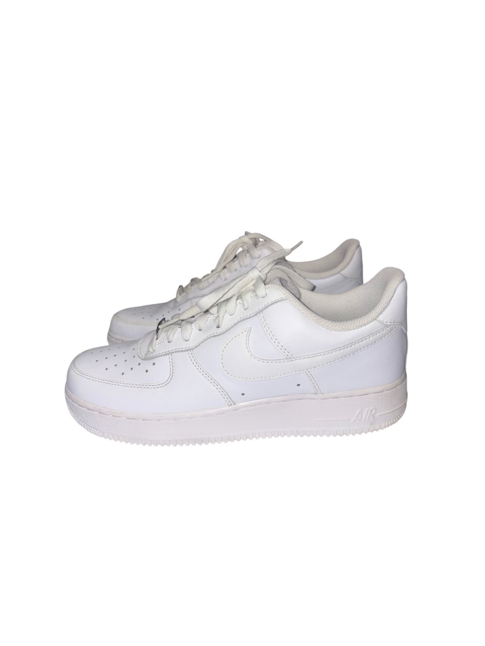 Nike Air Force 1 ’07 White/White Sneakers CW2288-111 Men’s Size 9 Women 10.5
